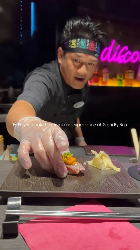 The Omakase experience at @sushibybou_ in Las Olas is like no other! 🍣🥢

The vibe is on point, the music is great, the drinks are fabulous and the Omakase experience is unmatched! Truly the BEST time and every bite is phenomenal 🙌 

Ready to book 