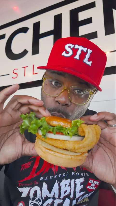 I can’t believe how good this food is! 😳 Use promo code "REMROD" for a Free Lemonade with your next order @kitchenstl ! 🍋 From the Big Back Fish Sandwich to the unreal Salmon Birria Tacos, this spot has the BEST food in North County! 🔥 Kitchen STL