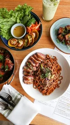 @theblindgoathtx is the popular Houston Vietnamese eatery created by MasterChef Season 3 winner, @theblindcook. The restaurant was a James Beard Foundation semi-finalist for Best New Restaurant.

The menu gives a modern twist to some of my favorite V