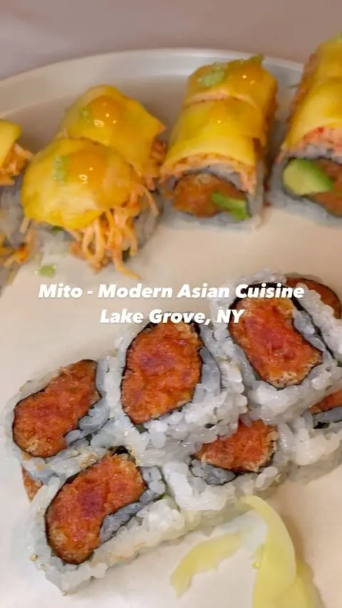 🍣MITO - MODERN ASIAN CUISINE🍣

Had the best time checking out Mito in Lake Grove, NY! It is the perfect place to stop by for lunch or dinner after shopping all day at the Smithaven Mall! The service was so kind and the place was definitely busy on 