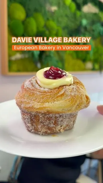 MUST-VISIT EUROPEAN BAKERY IN VANCOUVER🥐🍩🧁

Had the best time at @davievillagebakery ~a European Bakery in Vancouver! 🌟🍰 Their gelato, pastries, and desserts are to die for. Both sweet and savory pastries are on point. And the prices? Super affo