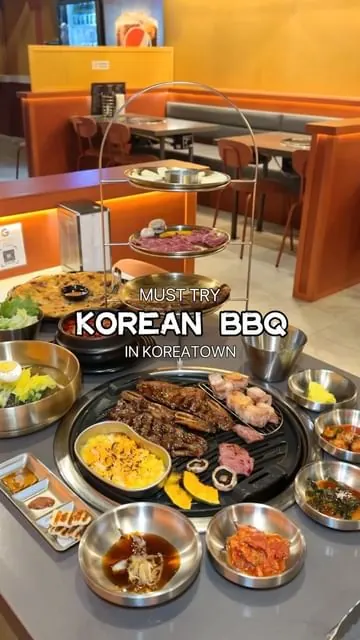 Looking for an authentic 🇰🇷 Korean BBQ experience that won’t break the bank? Look no further than @thekbbqtoronto in Koreatown! 

Kickstart your meal with some complimentary soup and a variety of Korean side dishes, including kimchi, 🌽 cheese corn