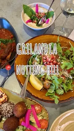 📍 GRILANDIA (Notting hill gate) 🌱

if you’re looking for a fab Lebanese restaurant in London then you gotta check out @grilandia ! 

the amount of food you get is insanee + all tasted delicious 🤤 

really friendly + attentive staff and a lovely se