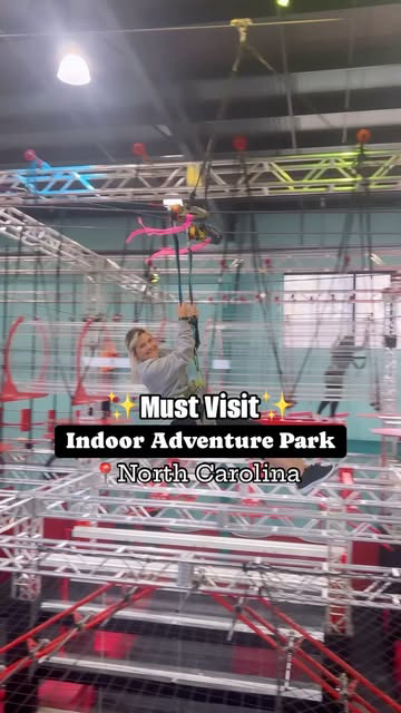The kids are out for holiday break, family is coming into town-and I have the✨PERFECT ADVENTURE✨for you! Check out @ocaerialofficial in📍Durham, NC! #hosted

Our family had such an amazing experience visiting this all-in-one indoor gym/adventure park