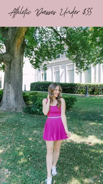 👗 Athletic Dresses Under $35! Comment SHOP below to receive a DM with the link to shop this post on my LTK ⬇ https://liketk.it/4OkPm I love this athletic dress for all my workouts, and it’s only $35! 🙌🏻 Fits perfect, and I’m wearing an XS. Shorts 