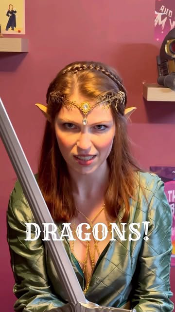 Then I want to fight DRAGONS 🗡️🐉 but straight up I hate going to the grocery store and the post office. The pure chaos of people sets my teeth on edge 🤣 

Though I’d probably feel more comfortable with a sword in my hand 🤣🗡️❤️

This is a little 