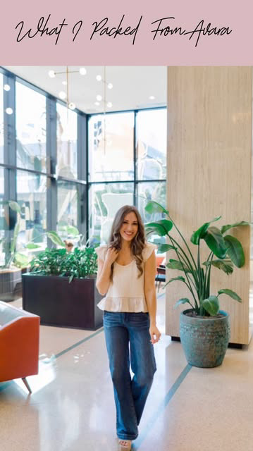 What I packed for my trip! 😍 Comment SHOP below to receive a DM with the link to shop this post on my LTK ⬇ https://liketk.it/4NvPl Use CODE WALKING15 for 15% off! All of these cute tops and dresses are size small and fit TTS! The jeans are a size 2