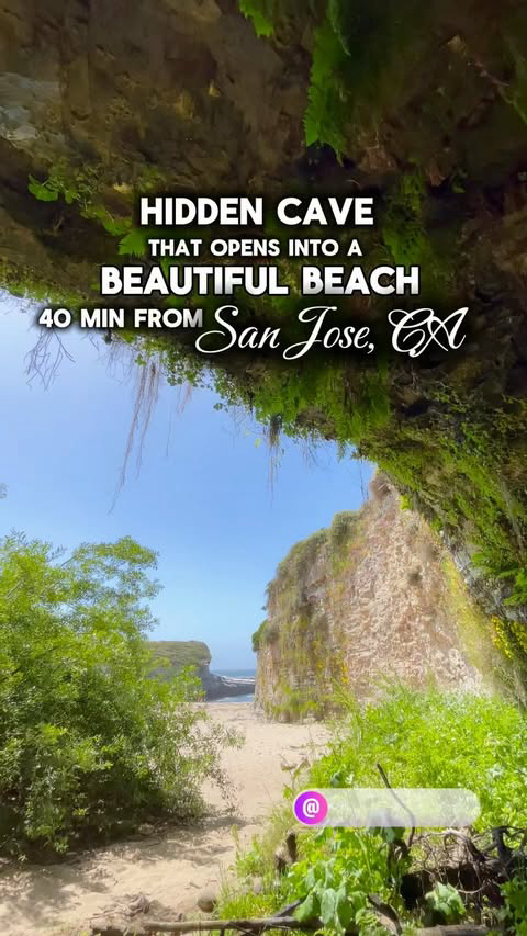 📌Summer Hikes near Bay Area😍

📍Fern Grotto Beach
1401 Old Coast Rd
Santa Cruz, CA 95060

➡️This cave is not visible from the trail, so read below to know how to reach!

 🥾To get here hike the Old Cove Landing Trail from the Wilder Ranch visitor c