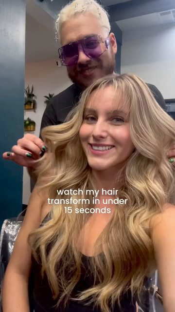 I can’t remember the last time my hair felt THIS SOFT (and smelled this good too👀) 

👉🏻follow me @MyahSalinas for more recs and click the link in my bio for my YouTube 📹

I booked a hair glam day 💇🏼‍♀️ with @johnnydyes and was OBSESSED with how