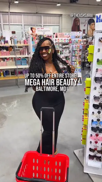 @baltohair at Security Square Mall is up to 50% OFF, so you already know I ran here, okay!? If you’re a stylist, braider, barber, or just a beauty lover, this sale is for you. 🛍️💇🏽‍♀️ 

6901 Security Blvd, Baltimore, MD 21244 📍

From wigs, bundle