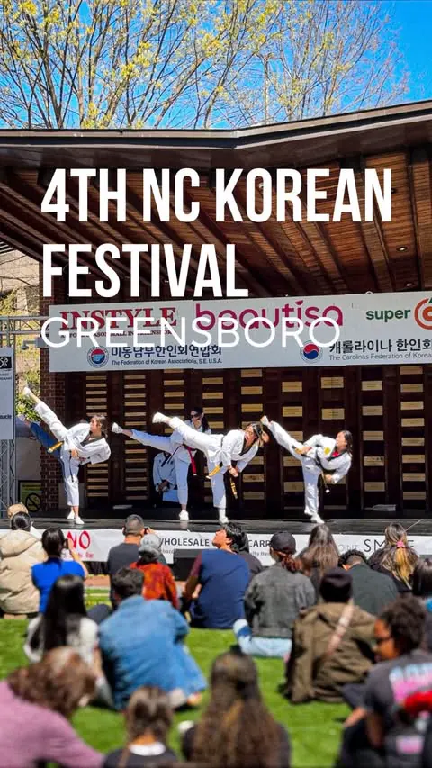 🇰🇷 4th NORTH CAROLINA KOREAN FESTIVAL

Had a blast at @nckoreanfestival this year! From trying delicious Korean foods to cheering on epic dance performances, my day was packed with unforgettable experiences. With food, desserts, drinks, kpop merch 