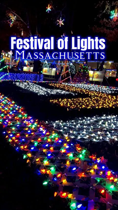 The Christmas Festival of Lights at La Salette Shrine open this Thursday, November 23rd (Thanksgiving Day) for their annual light display. They’ll be up until January 1, 2024. ENTRANCE IS FREE and the hours are 5:00-9:00pm. 🎄 

📍Attleboro, MA —947 
