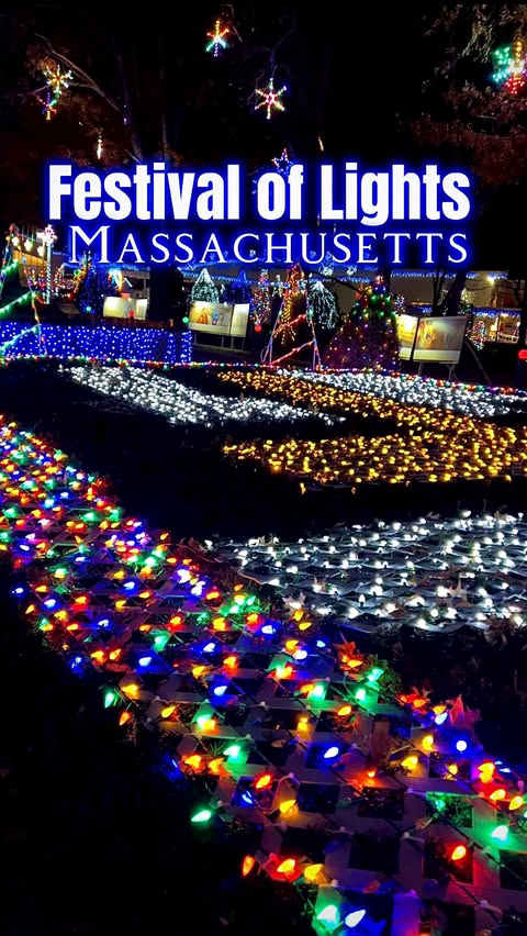 The Christmas Festival of Lights at La Salette Shrine open this Thursday, November 23rd (Thanksgiving Day) for their annual light display. They’ll be up until January 1, 2024. ENTRANCE IS FREE and the hours are 5:00-9:00pm. 🎄 

📍Attleboro, MA —947 