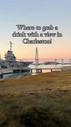 I always get asked where to grab a drink or bite with a view in Charleston so here is a list of some of my favorite places around the city! 

Save this post for your next night out (maybe after Dry January) or send it to your friends who love a view 