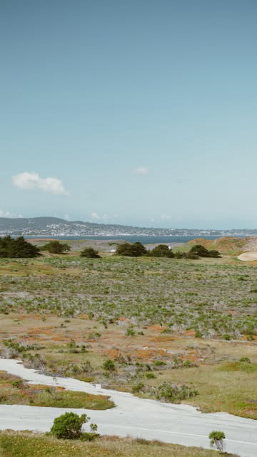 one of the most unique and coolest experiences in Monterey, California 🌞🩵🌊
.
📍Handcar Tours, Marina in Monterey County, California | @handcar_tours
.
This experience was so fun! You hop on an electric assist railbike and ride along a historic rai