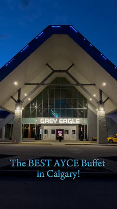𝐆𝐫𝐞𝐲 𝐄𝐚𝐠𝐥𝐞 𝐑𝐞𝐬𝐨𝐫𝐭 𝐚𝐧𝐝 𝐂𝐚𝐬𝐢𝐧𝐨 🎰
@greyeagleresort 
📍3777 Grey Eagle Dr - Calgary, AB 

Welcome to grey eagle casino, where they serve the best AYCE buffet in the city! 🙌🏼😍 Their menu specials changes daily, serving deliciou