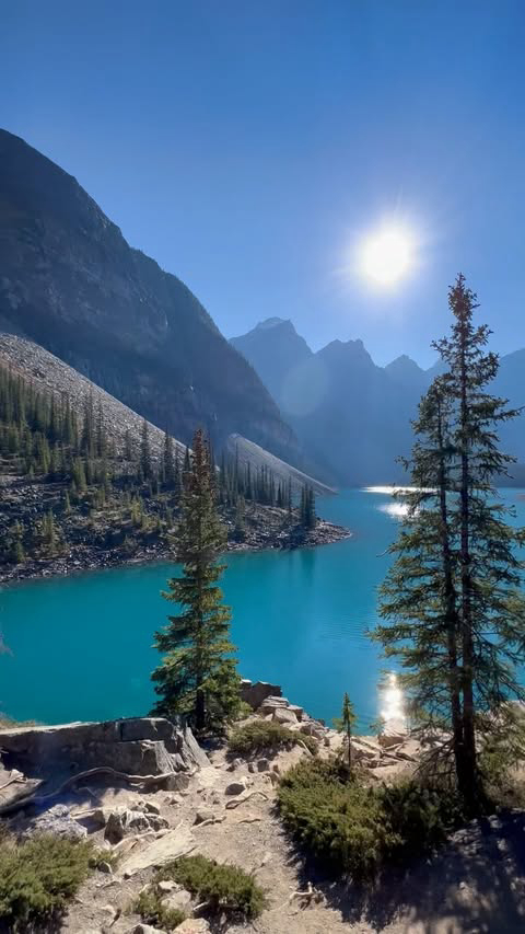 📌 Save this Reel for your Moraine Lake visit in 2024.

✅ Access to Moraine Lake opens June 1, 2024, with shuttles operating daily until October 14, 2024 (weather dependent).

✅ Parks Canada Shuttles: Shuttle reservations already opened on April 18, 