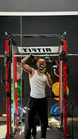 Building an at-home gym. Starting with the @ritfit.sports M1 Pro machine 💪🏽

#HomeGym #RitFit #Fitness #HomeImprovement