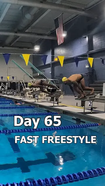 Randomly saw @swimcoachjoao at the pool

Knew it’d be a great chance to collaborate and get some pointers on my underwaters-

His recommendation was to limit my upper body movement and work on speed through vertical kicking 

#swimming #swim #athlete