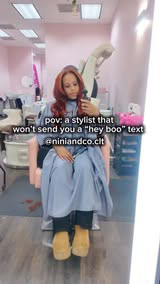 Got my birthday hair slayed by the one and only @princessnini of @niniandco.clt ! I got a 5x5 closure sew in with custom color and it eats DOWN 😍😍😍😍😍 #hair #birthdayhair #closuresewin #blackgirlginger #fyp