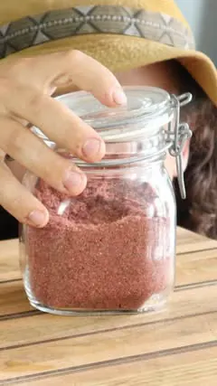 A red, fuzzy, Christmas in JULY?! 🎅 

HOHOHO my dudes 👍

Stag horn Sumac is one of 4 EDIBLE species of sumacs that grow in Ohio! 👀 🌲 

Sumac is super sour, used in many Mediterranean cuisine’s and has one of the main, sour compounds in Sour Patch