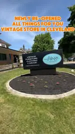 Welcome back @allthingsforu !! One of my favorite vintage stores is back and moved into their gorgeous new space in Tremont next to @terrapin.bakery 🎉 4 floors of curated vintage from furniture, art, clothing and so much to discover from the over 20