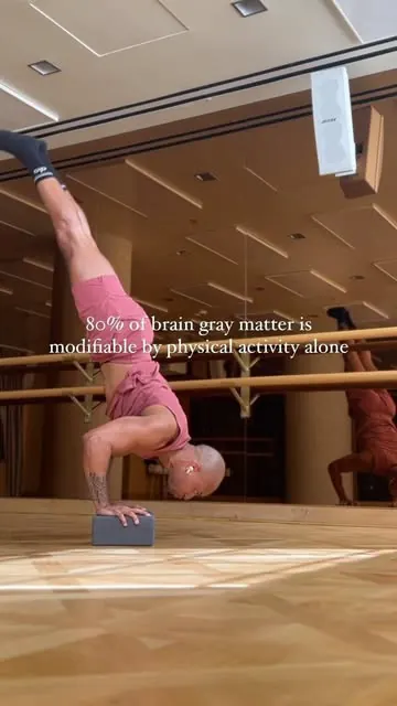 Your body IS your brain. No brain that has ever felt stuck has ever felt healthy. When we are stagnant we prevent our brain from working as it is supposed to. Our health is tied to our movement. When you learn new movements and do them over and over 