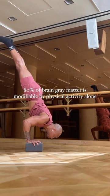 Your body IS your brain. No brain that has ever felt stuck has ever felt healthy. When we are stagnant we prevent our brain from working as it is supposed to. Our health is tied to our movement. When you learn new movements and do them over and over 