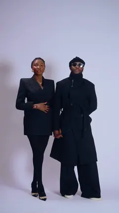 @iamitom said he’d never wear matching outfits with @ifedayoagoro 😂😂😂

#frankandife #couplefashion #blacklove #blackcouple