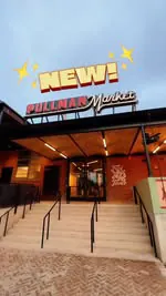 ✨ GIVEAWAY CLOSED! ✨ Go grocery shopping, grab a bite, relax at a restaurant and stop at the bar at the NEW @pullmanmarket in SA! 🤩
.
📍 221 Newell Ave, San Antonio, TX  78215
.
The Pullman Market is an incredible 40,000 Sq. Ft., chef-driven grocery