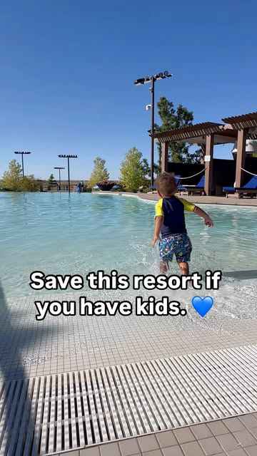 Save this resort if you have kids!
Gaylord Rockies in Aurora, Colorado!
👦🏽 Indoor and outdoor pool.
🌭 Tons of dining options.
🎯 Kid friendly events all day long.
🧖‍♀️ Spa 
🔥 Fire pits with smore kits.
✈️ Only 10 minutes from the airport.

#fami