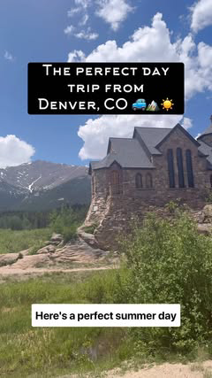 Save this fun day trip itinerary 1.5 hours from Denver, Colorado ☀️🏔️

🥾🏔️Start your morning off at @rockynps at the Wild Basin Entrance to hike to Ouzel Falls 

☕️⛪️Enjoy coffee with a view at Tahosa Coffee House next to the Chapel on the Rock. 
