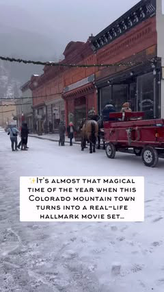 Christmas in📍Georgetown, CO is magical ❄️☃️🌲

Can you believe this mountain town is just 50 minutes from Denver?! It’s the perfect spot for a day trip 🚙

Follow for fun spots to explore in Colorado ✨

#denvercolorado #explorecolorado #georgetownco