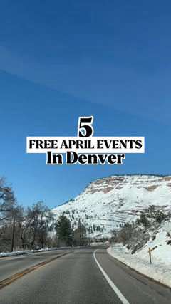 ✨Make sure to check out these FREE events in Denver this month✨

🔹Free day @denverartmuseum 
🔹Future Fest @civiccenterdenver 
🔹Civic Center Stargaze @civiccenterdenver 
🔹Free day @denverbotanic 
🔹Free day @denvermuseumns 

*Some events do requir
