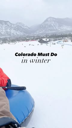 Add Frisco, CO to your winter fun list✨❄️This snow globe town has so much to offer!
Try Snow Tubing at Frisco Adventure Park — one of the top winter experiences in Colorado for the whole family.
 
The Tubing Hill is now open for the winter season and