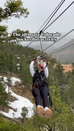 Would you zip line through a mile of picturesque Colorado scenery? 🏔️

Check off this Colorado bucket list activity in Colorado Springs with @thebroadmoor Soaring Adventure. Located in the secluded South Cheyenne Canyon, you’ll escape to new heights
