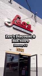 @leosdiscount 📍 4901 E Evans Ave, Denver, CO 80222
Check out Leo’s Discount and Bin Store! Say hi if you see us cuz we definitely will be there very often! 🙌🏽😆
.
.
.

¡Visita Leo’s Discount and Bin Store! ¡Salúdanos si nos ves porque definitivame