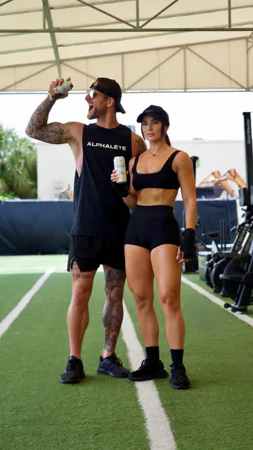 Power couple mode: ON.
Fueling every killer workout and our nonstop lifestyle with @slatemilk new 42g protein drink.
More protein. More energy. More reasons to crush it—together.