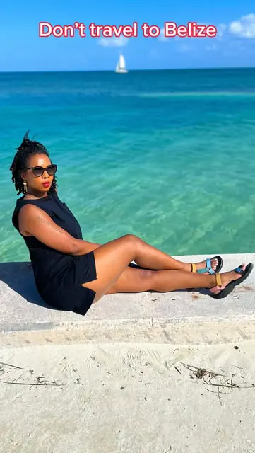 ‼️ What you need to know before traveling to Belize 🇧🇿 

You must include Caye Caulker in your itinerary. 🙌🏾

Now Caye Caulker Island is UNBELIZEABLE! It is stunning! 💙

The fact that you can see water on both sides of the island while standing 