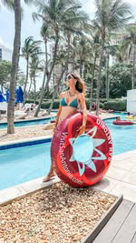 Best weekend at Ft. Lauderdale. I truly enjoyed the entire weekend and I loved connecting and meeting new people. @thetravelmom you definitely know how to throw a party.

Hotel: @pelicanbeach 
Swimming suit: @everythingbutwater 

#visitlauderdale #th