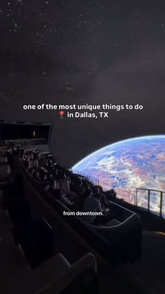 One of THE MOST unique things you can do in DFW + how to get discounted tickets!! 👇🎬🌎✨

I just went back to @CosmDallasTX at @GrandscapeTX, and I’m still not over it. This is hands-down one of the COOLEST, most IMMERSIVE experiences in the metropl