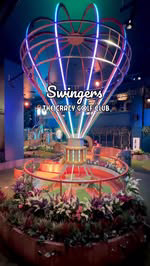 Swing inside this 3 story adult playground for a crazy fun time! ⛳️ 

This is @swingersus Swingers, the Crazy Golf Club in Las Vegas inside the Mandalay Bay.

You’ll find whimsical mini golf courses, retro arcade and carnival games, a full bar and li