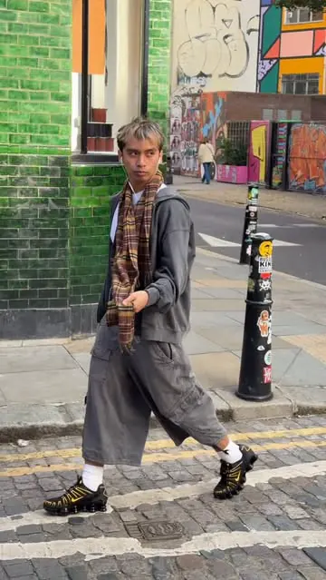 styling the nike shox around the streets of london #NikeShox #TeamNike @nike Ad