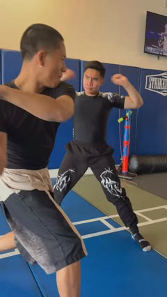 McDojo Dance Lessons 🕺🕺🕺
ft. @renz_rs + @christophertroyofficial 
filmed at: @strikers_inc 

#martialarts #dancing #training #padwork #kungfu #wushu #wingchun #muaythai #defense #boxing #wrestling #sparring #fighting