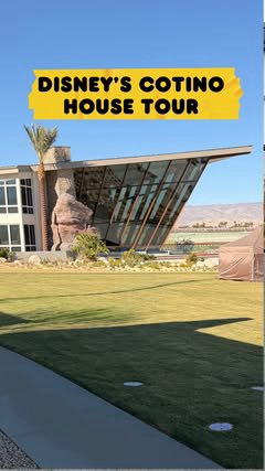 Disney built a real-life Incredibles house! Inspired by the Parr family’s iconic mid-century modern home from The Incredibles 2, Parr House is a multi-purpose venue within Cotino’s voluntary Artisan Club perfect for events, celebrations, and even ove