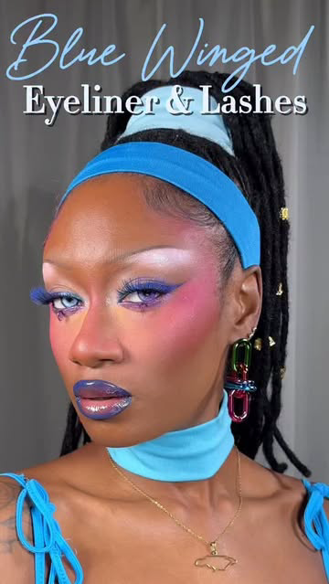 🦋🪻🦋🪻

This look was low key a fail but 🤷🏾‍♀️

Makeup deets ⬇️

@mehronmakeup cream blend stick pastel pink 
@blendbunnycosmetics sickly sweet pallet 
@meltcosmetics four twenty pallet ( warm brown shade ) 
@lagirlcosmetics beautiful bronze conc