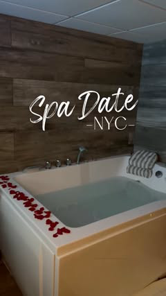 Follow @iceefood_ for more NYC activities! 🥂

My love language is date nights.❤️

What’s better than an intimate NYC spa date night with your partner?
You can book a couples packages out of the many packages they offer. 

This couples package includ