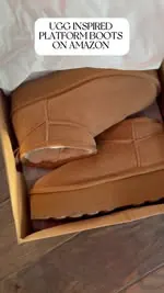 Embrace the luxe look for less with these mini boots from @cushionaireshoes on Amazon. They are inspired by a popular brand but available at half the price! 

It’s still pretty chilly here on Long Island so these cozy boots are still my “go to” for r