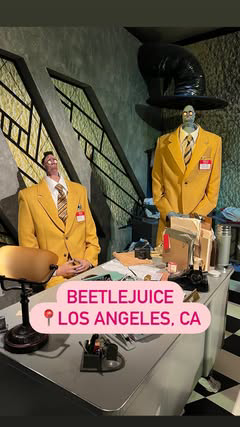 [Invited]

🪦Are you ready to take a trip to the Afterlife? 

🪲 Beetlejuice Beetlejuice: The Afterlife Experience is perfect for Beetlejuice fans! This is an immersive experience featuring recreated sets, photo ops, themed food/drinks, and more!   
