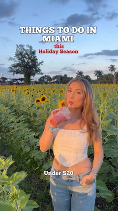 Things to do in Miami🎄 i finally checked out the Winter Festival @theberryfarms 🍓 #ad

This month is Miami Dade Farmers Month 🐷🚜 I had the best time eating & sipping my way through the Winter Festival 🎄❄️

Don’t miss out on the 50+ offers and ev